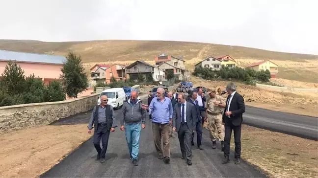 Vali Epcim asfalt çalışmalarını inceledi