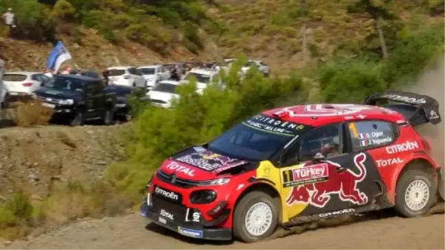 Marmaris'te lappi lider, sebastien ogier takipte