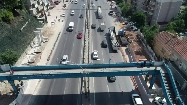 Yeni Çetin Emeç Üst Geçidi'nin ana gövdesi yerleştirilecek