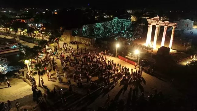 Side'de tarih sanatla buluştu