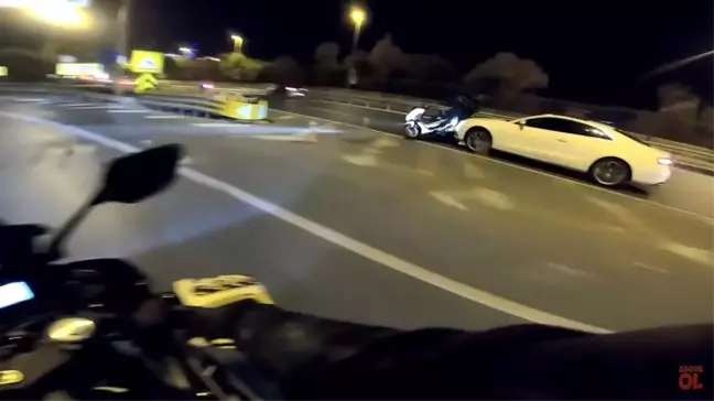 (Özel) Ünlü Youtuber Hakkı Alkan'ın geçirdiği kaza kamerada