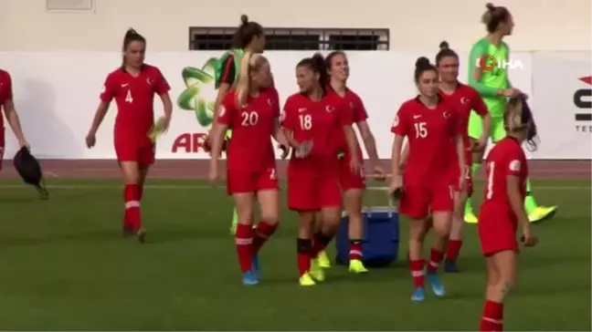 A Milli Kadın Futbol Takımı, Estonya ile 0-0 berabere kaldı