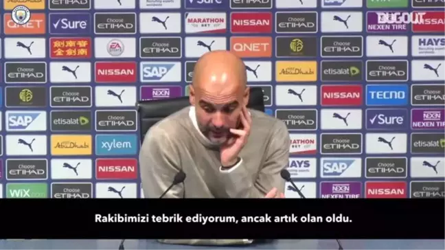 Pep Guardiola Basın Toplantısı