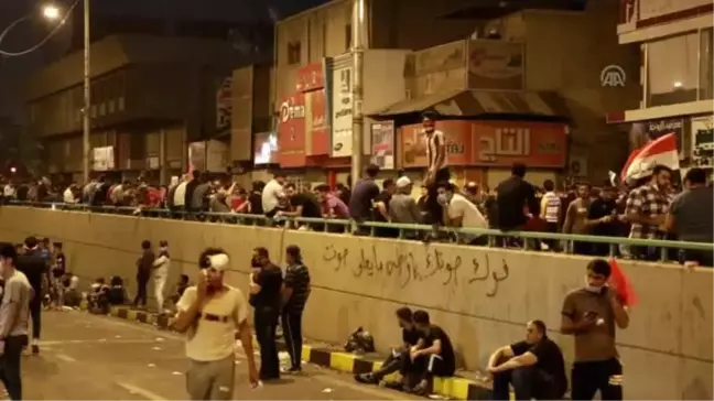 Bağdat'ta Tahrir göstericilerine müdahale sürüyor