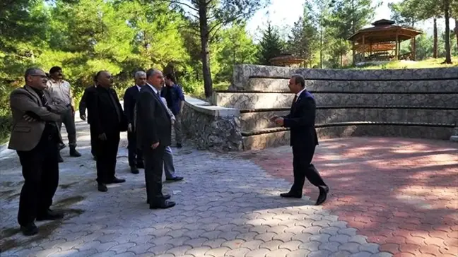 Vali Coşkun, yaban hayatı geliştirme sahasını inceledi