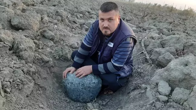Evin bahçesine 50 kiloluk göktaşı düştüğü iddiası