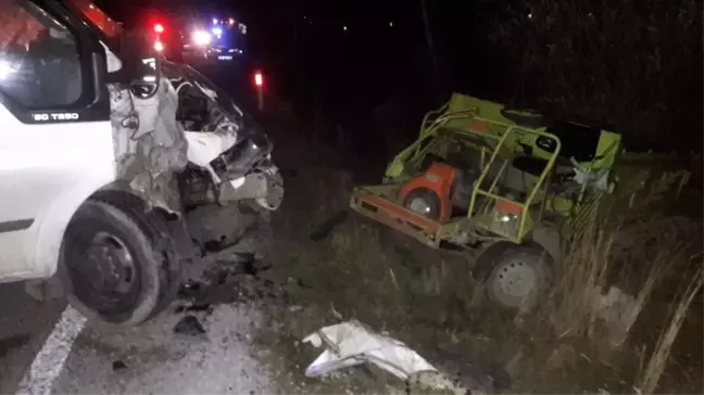 Afyonkarahisar'da trafik kazası: 3 yaralı