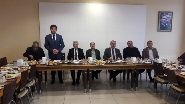Delice'de muhtarlar kahvaltıda buluştu