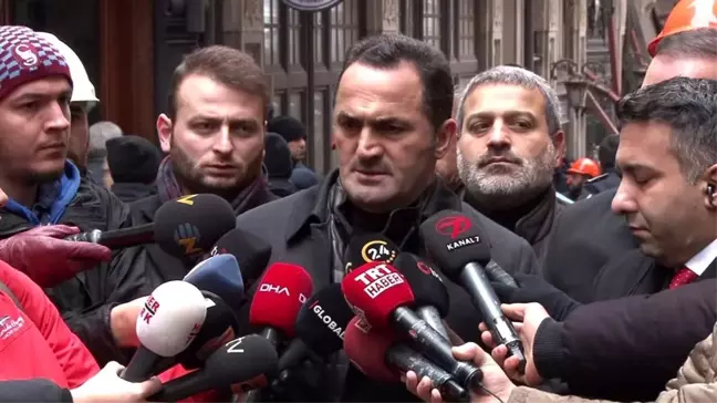 Başkan Ali Yıldız'dan çöken bina ile ilgili açıklama