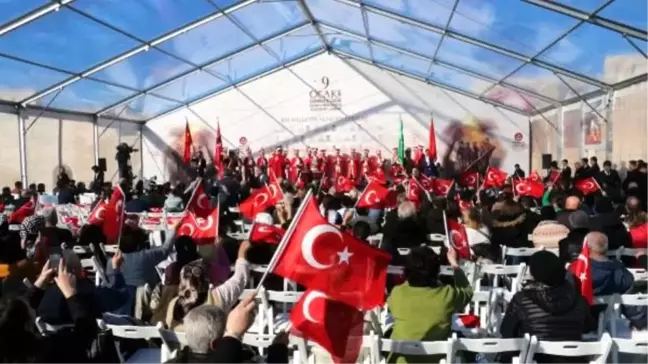 Gelibolu'nun tahliyesinin 104'üncü yılı için tören