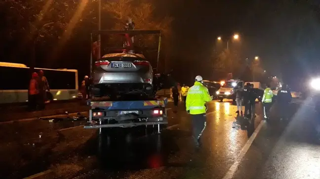 Sarıyer'de trafik kazası: 4 yaralı