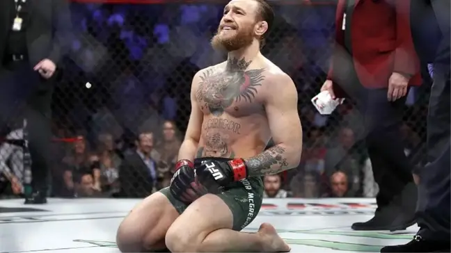 Mcgregor ringlere hızlı döndü, rakibini 40 saniyede nakavt etti