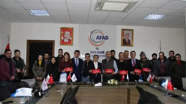 Konya AFAD'da İlk Yardım temalı toplantı