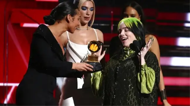 Grammy Ödülleri'nde Billie Eilish damgası