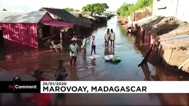 Madagaskar'da aşırı yağış sonrası sel: En az 26 kişi hayatını kaybetti