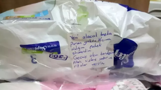 Deprem bölgesine gönderilen yardım kolisinde annenin duygulandıran notu
