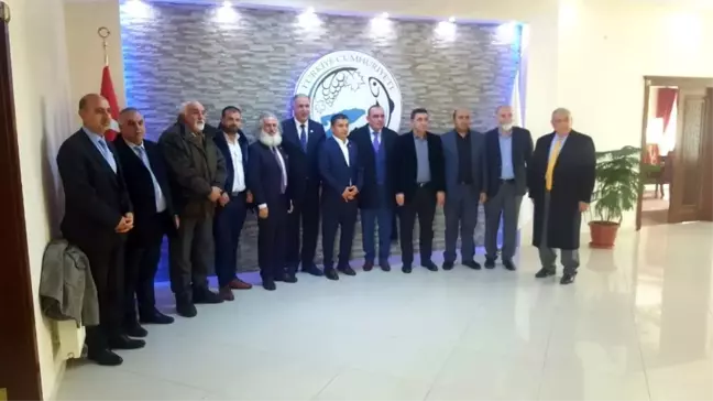 Van kültür ve dayanışma vakfı yönetiminin Erciş ziyareti