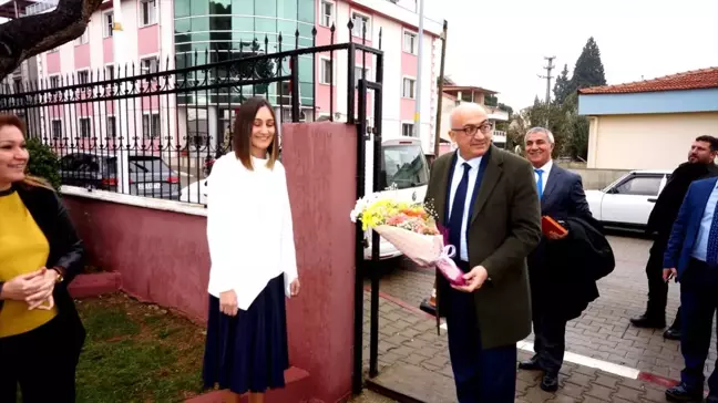 MCBÜ Rektörü Prof. Dr. Ataç, Sarıgöl'ü ziyaret etti