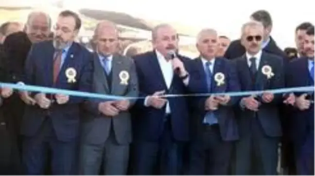 TBMM Başkanı Şentop ve Bakan Turhan Tekirdağ'da yol açılışına katıldı