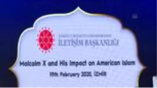 Malcolm X'in kızı İlyasa Şahbaz, konferansa katıldı