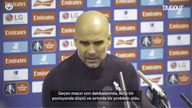 Pep Guardiola, Kevin De Bruyne'nin Sağlık Durumu Hakkında Konuştu