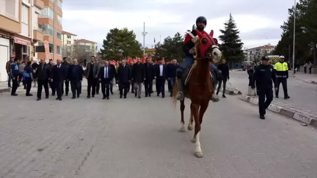 Kırşehir'de Bahar Kalkanı Harekatına destek yürüyüşleri düzenlendi