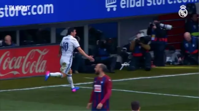 Real Madrid'in Eibar'a Attığı İlk Gol