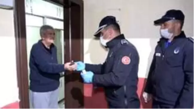 Milli Dayanışma Kampanyası'na mesaj gönderemeyince zabıtadan destek aldı