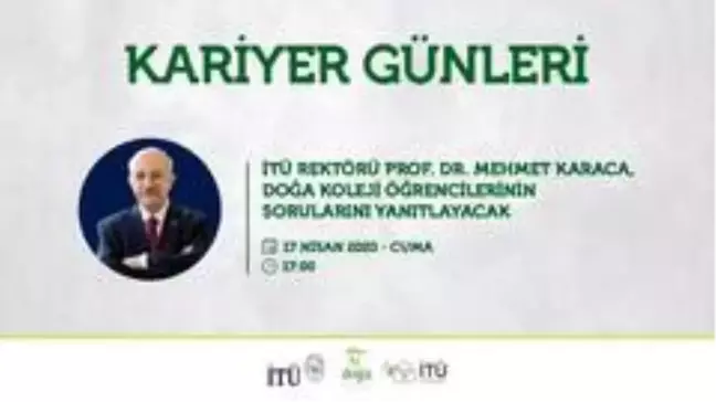 Doğa Koleji'nden onlıne kariyer günleri
