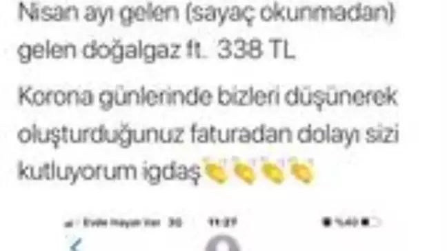 İstanbul'da İBB'ye doğalgaz faturası tepkisi