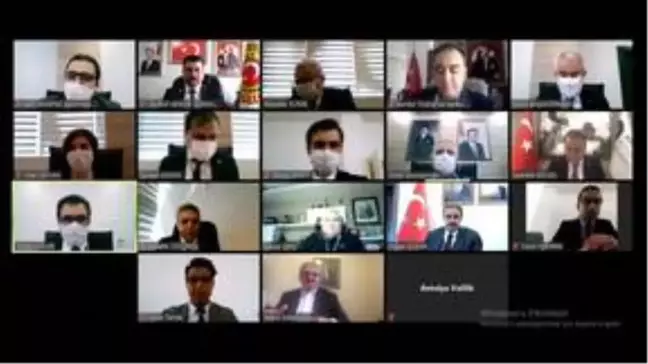 Batı Akdeniz Kalkınma Ajansı Kovid-19 nedeniyle video konferansla toplandı