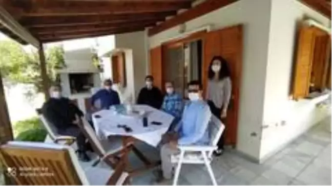 Çeşme'de şehit annesine Anneler Günü ziyareti
