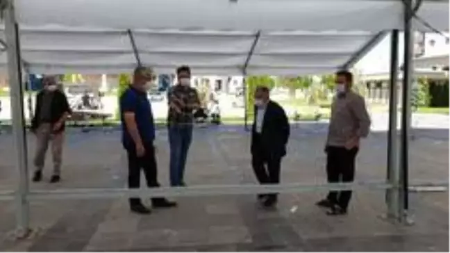 Başkan Büyükkılıç, Cuma namazı öncesi alınan tedbirleri inceledi