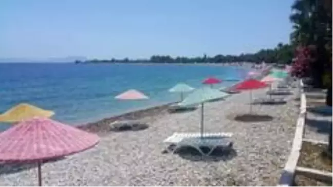 Milas'ta sahiller yeni sezona hazırlanıyor