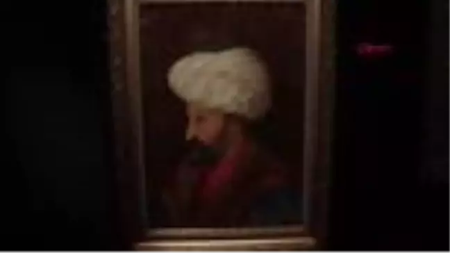 FATİH SULTAN MEHMET'İN İLK DEFA SERGİLENECEK PORTRESİ SANATSEVERLERLE BULUŞMAYA HAZIRLANIYOR.