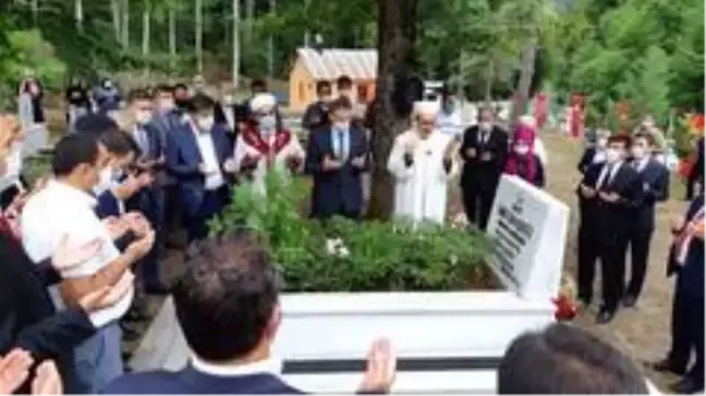Son dakika haber! 15 Temmuz şehidi mezarı başında anıldı