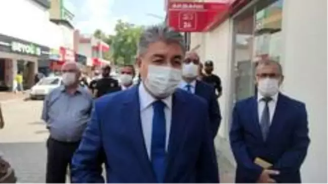 Osmaniye Valisi Erdinç Yılmaz, korona virüs denetimlerini katıldı