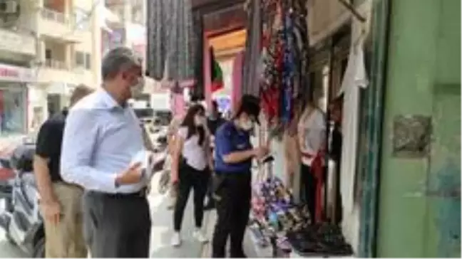 Samandağ'da korona virüs denetimi