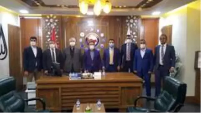Büro-Memur-Sen yönetim adayları Memur-Sen Erzurum İl Başkanı Mustafa Karataş'ı ziyaret etti