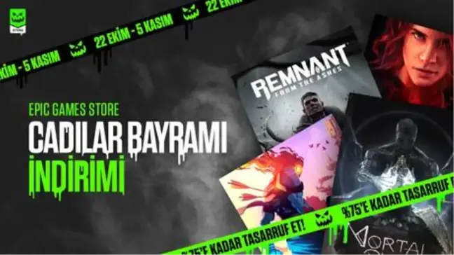 Epic Games indirimleri başladı! Epic Games Cadılar Bayramı indirimi ne zaman? Epic Games ücretsiz oyunları