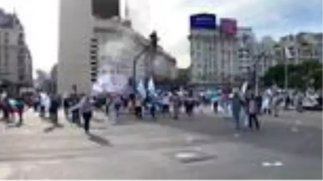 Arjantin'de hükümet karşıtı gösteriler