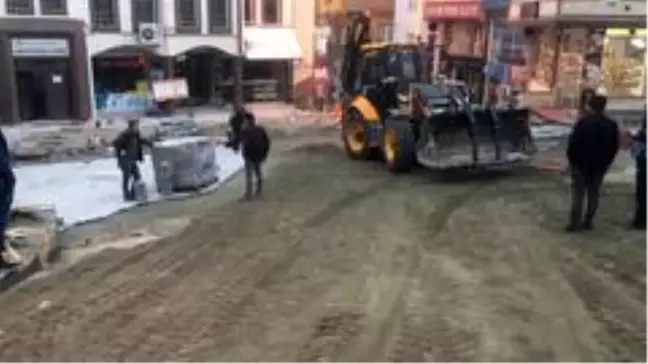 Artvin'de belediye kısıtlamayı fırsata çevirdi, alt yapı çalışmalarını tamamladı