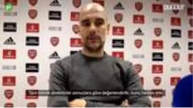 Guardiola: ''Arteta Harika Bir İnsan ve Teknik Direktor''