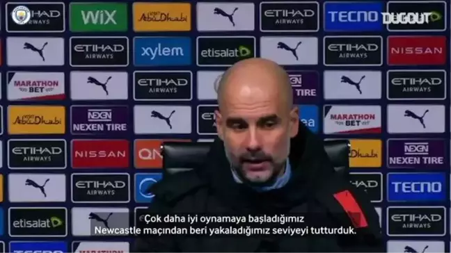 Guardiola: ''Şampiyonluk adayı gibi oynuyoruz''