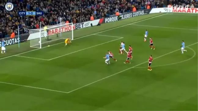 Kevin de Bruyne'nin Sheffield United'a Attığı Gol