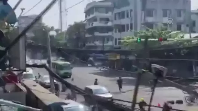 Myanmar'da güvenlik güçlerinin sert müdahalesi sonucu ölen protestocu sayısı 6'ya çıktı
