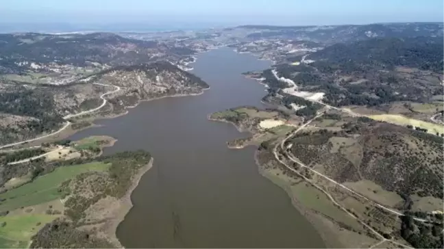 Çanakkale'nin içme suyunu karşılayan Atikhisar Barajı'nın doluluk oranı yüzde 73,5'e ulaştı