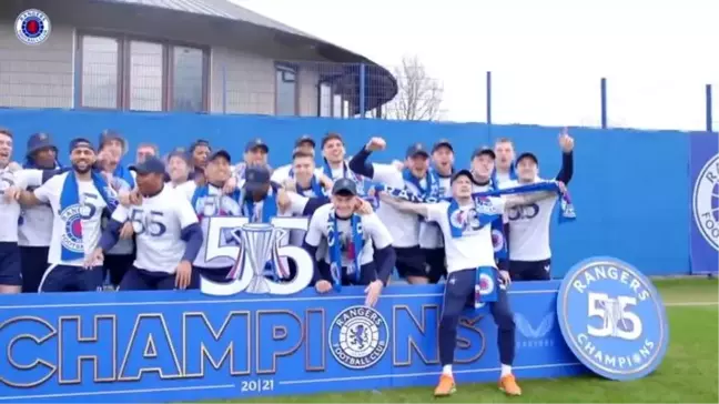 Rangers'ın Şampiyonluk Kutlamaları