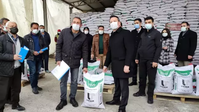 Sungurlu'da çiftçilere 34 ton nohut tohumu dağıtıldı