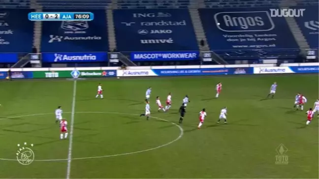 Sebastien Haller'in Heerenveen Maçında David Neres'e Yaptığı Asist
